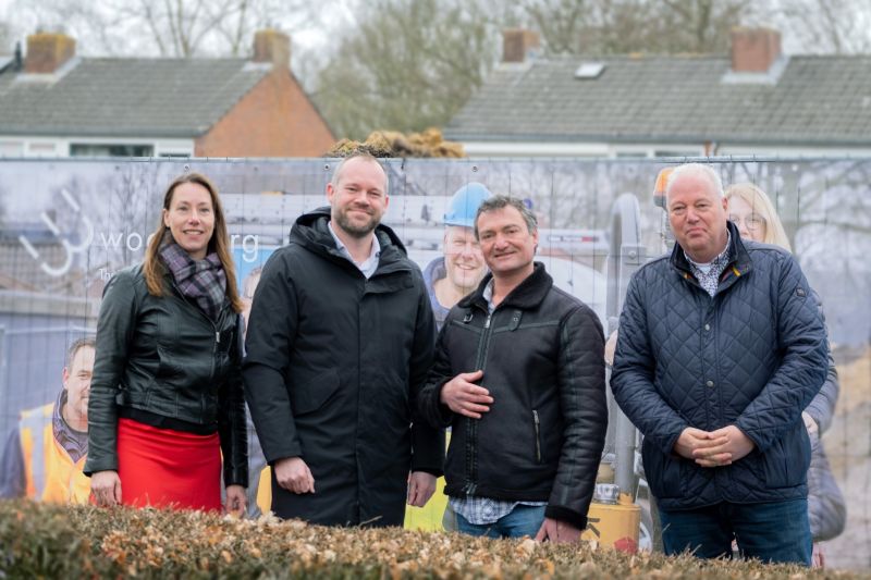 Feestelijke start nieuwbouw Zuidlaren